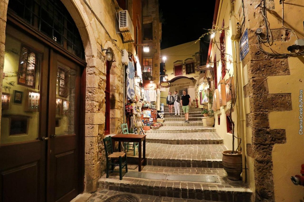 Stelisia Rooms Chania  ภายนอก รูปภาพ